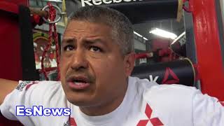 Robert Garcia Reaction To Manny Pacquiao KO Over Lucas Matthysse EsNews Boxing