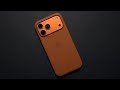 iPhone 17 Pro Max Cosmic Orange Unboxing Original Apple Case Terra Cotta