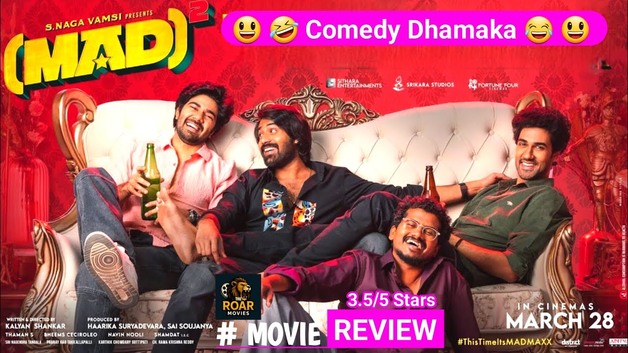 🤣 Mad Square Movie Review: हंसी का धमाके से लोट-पोट हो जाओगे | The Roar Movies