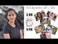 Indian Mom 5am to 9pm BUSY & PRODUCTIVE Morning to Night ROUTINE 2020 - with 2 & 4 Year old Toddler