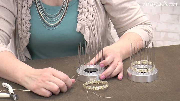 Artbeads Quick Tutorial - Using the Bangle Weaver ...