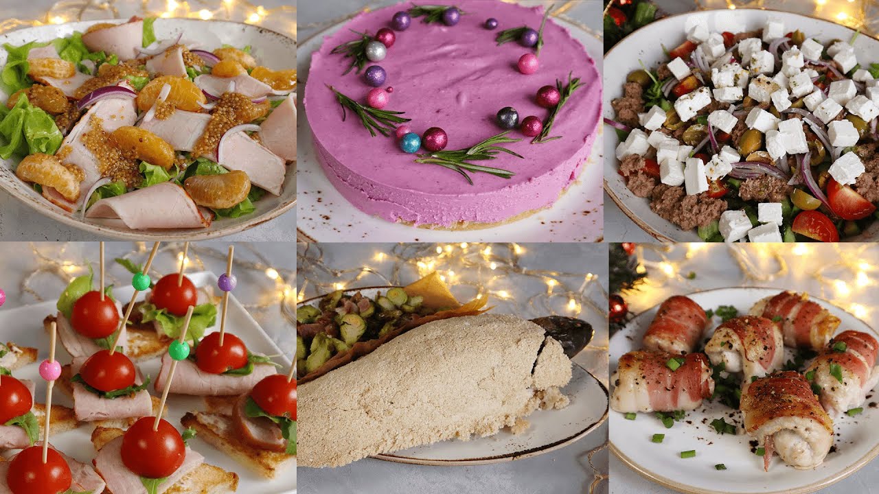 Новогодний стол — 2024: подборка праздничных блюд от «Едим Дома»