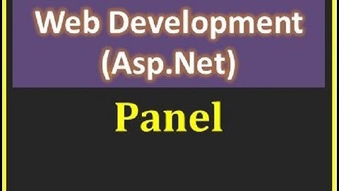 #11. Panel Control in Asp.Net | #LitsbrosTutorial #aspnet #programing_tutorial