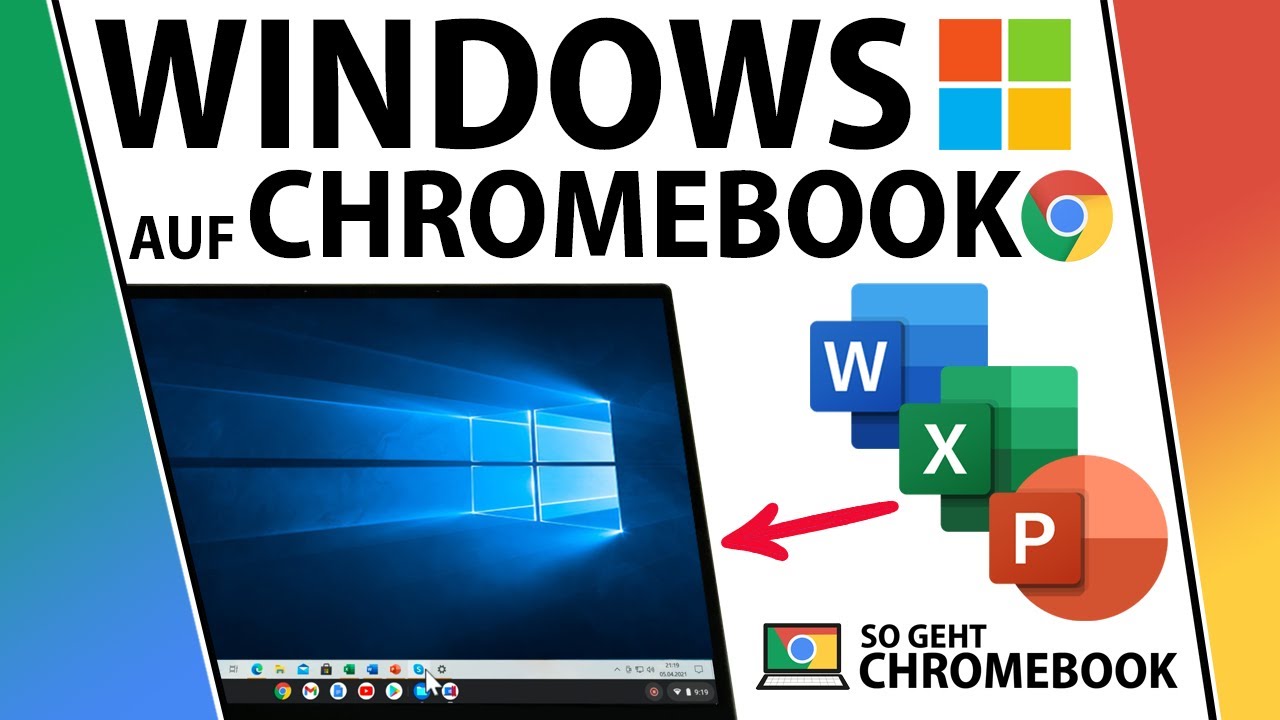 WINDOWS auf CHROMEBOOK: So sehen Excel, Word + Powerpoint in Chrome  Enterprise für Unternehmen aus - YouTube