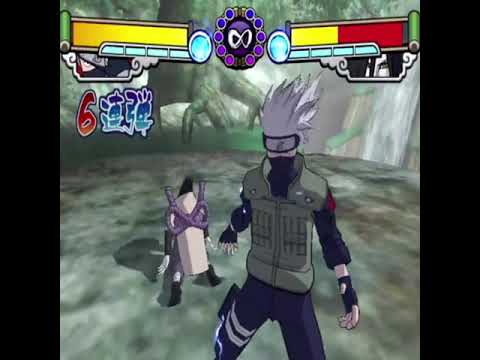 Naruto Ninja Wars Copy Ninja Kakashi Hatake S Secret Technique Sharingan Raikiri GameCube 