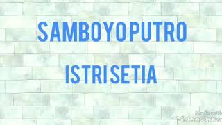 mp3 Jaranan SAMBOYO PUTRO LAWAS-ISTRI SETIA