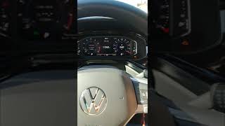 VW Polo 2021 цифровая панель, сброс сервисного интервала