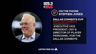 Stephen Jones Interview | #NYGvsDAL | Dallas Cowboys 2023