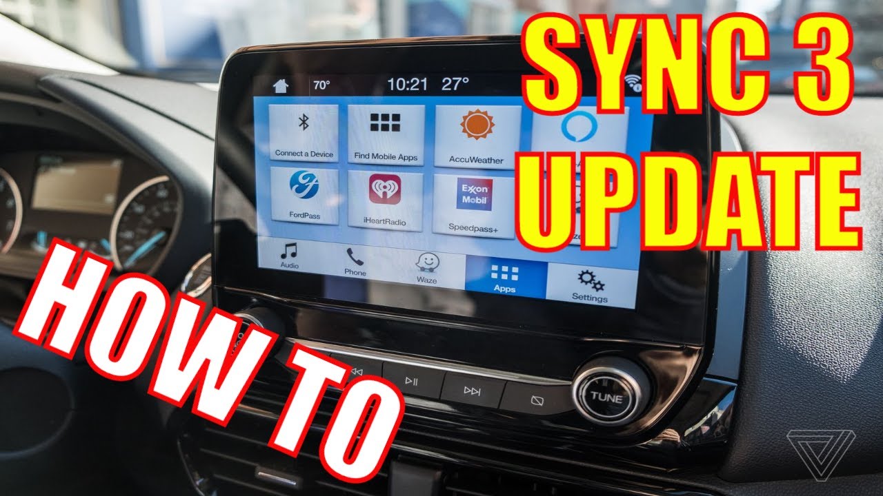 Update FORD SYNC Sat Nav Maps - Using USB -