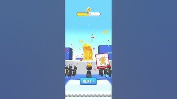 Tiny Run 3D gameplay walkthrough (496) #shorts