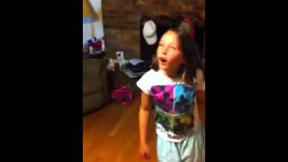 Girl Rages Punches Camera