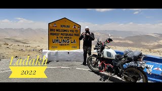 Motorcycle on WORLD'S highest road - Umlingla pass || Ladakh motorcycle ride || Day 13