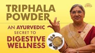 Ayurvedic Gem: Triphala Powder for Optimal Digestive Wellness | Ancient Wisdom | Dr. Hansaji