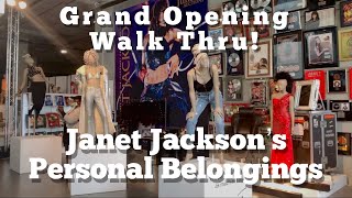 Janet Jackson Exhibition by Julien&#39;s Auctions - Full Walk Thru on Grand Opening Day May 10, 2021