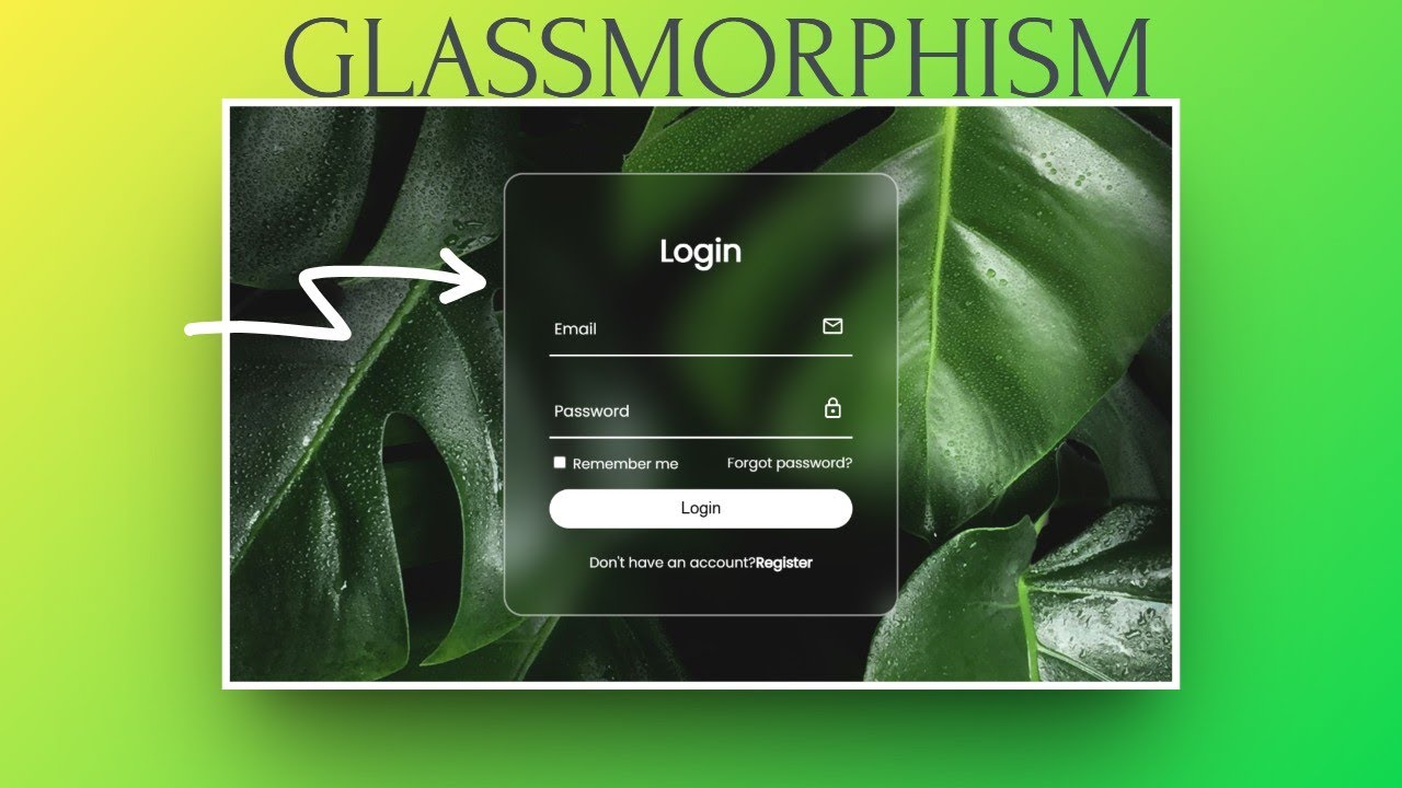 Create an animated Login form in HTML and CSS | STEP BY STEP TUTORIAL ...