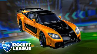 Je FREESTYLE avec LA NOUVELLE MAZDA RX-7 ?! (ROCKET LEAGUE)