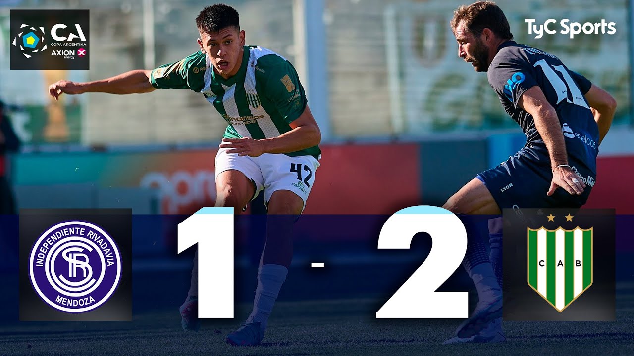 Independiente Rivadavia 1 - 2 Banfield | Copa Argentina 2024 | 16avos