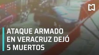 Ataque armado en Tuzamapan, Veracruz, dejó 5 muertos, capturado en video - Las Noticias