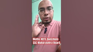 Maths HOTS Questions|SSC Maharashtra Board Exam 2024|Nasir Sir