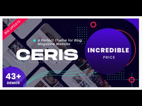 Ceris - Magazine & Blog WordPress Theme