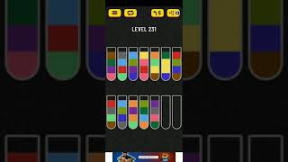 water sort puzzel level 231