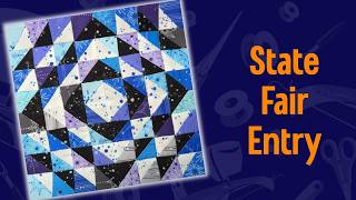Finishing Up State Fair Doll Quilt Entry Part 3