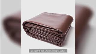 SucceBuy Heavy Duty Tarp 16 Mil Thick  Waterproof Tear Proof Poly Plastic Tarps Cover  Multi-Purpose