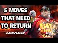 5 MOVES THAT SHOULD RETURN FOR BOB IN TEKKEN 8