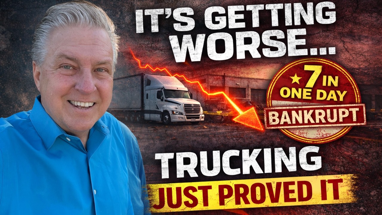 It’s Getting Worse… Trucking Just Proved It