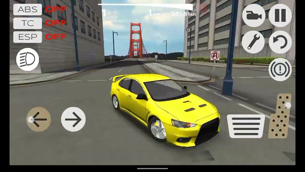 Part 3 En İyi Car Driving Simulator SF'DA Kİ Bir Ralli Aracı Olan Mitsubishi Lancer EvoX Oynuyoruz 