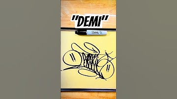 comment your name if you want your name featured next.#art #nameart #lettering #handstyle #shorts