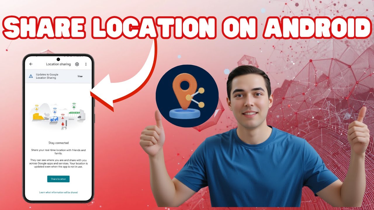 Как поделиться своим местоположением на телефоне Android | Пошаговое руководство (2026)