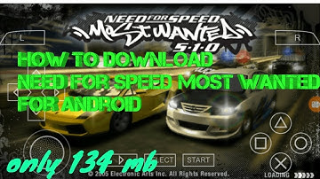 How to download Need for speed most wanted for ppsspp