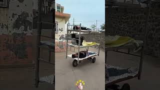 DIY structural modification technology of multi-functional wheel movable household beds🛞