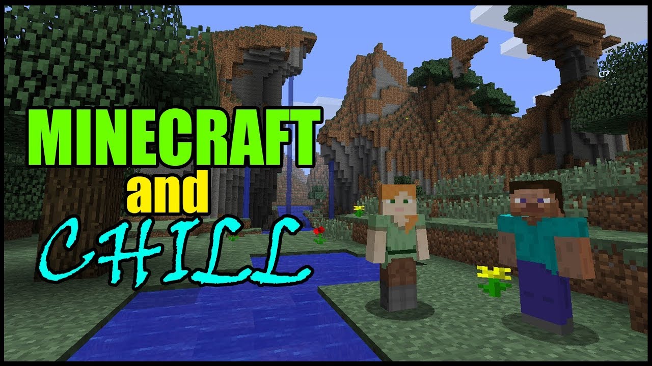 After a Long Day, Just Playing Some Minecraft in Pajamas - YouTube
