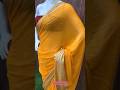 Pure Georgette Saree💛#trendingsarees #yellowsaree #jaipurisaree #georgettesaree #shortsfeed #shorts