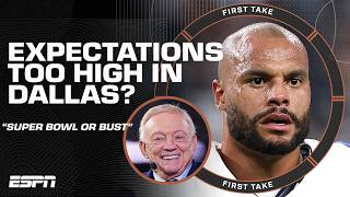 Is it SUPER BOWL OR BUST for the Cowboys? ‘I WANT TO VOMIT!’ 🤢 | First Take