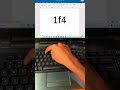 Computer 💻 Shortcut key for Draw a White Flower 💮 Symbol in Ms Word 2026 #shorts