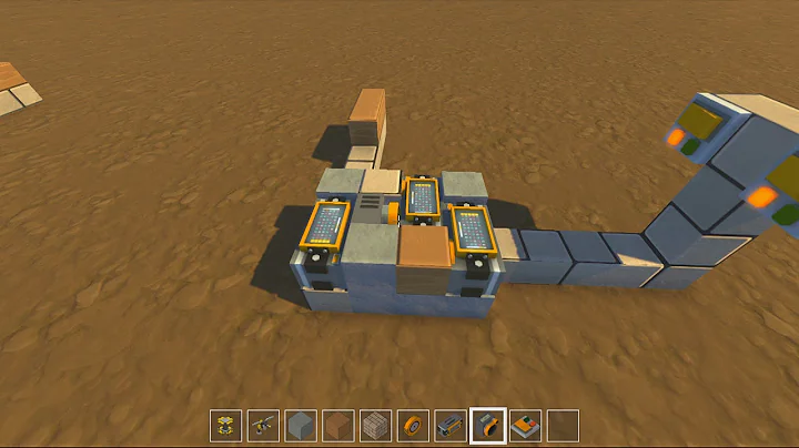 Scrap Mechanic Tutorial - Ultra-Compact 2-way Switches (3x3 XOR Gate) [Logic Gates]