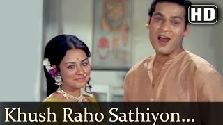 Khush Raho Sathiyon - Zindagi Zindagi Song -  Deb Mukherjee - Farida Jalal - Filmigaane