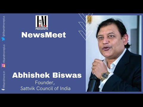 NewsMeet - Sattvik Council India Founder abhishek Biswas