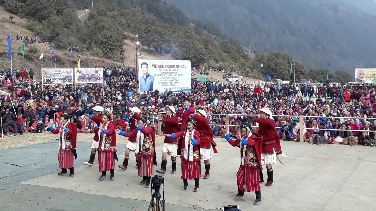 Monpa Group Dance 2018, Tawang