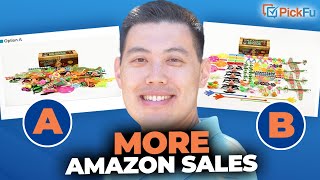PickFu's Amazon Split Testing Magic to Increase Product Sales w/ Justin Chen