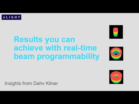 Results you can achieve with real time beam programmability