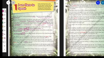 My new canvas Class 7 Ch 1 reading L 1