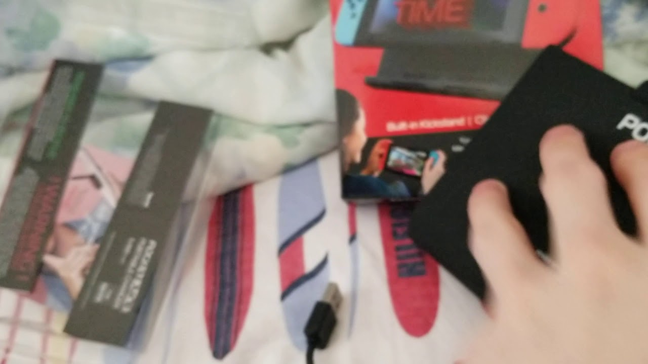 My unboxing The Pocket Juice Portable charger for Nintendo switch Review YouTube