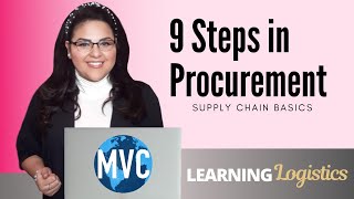 9 Steps in Procurement (Supply Chain Basics)