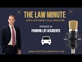 The law minute    call attorney yale spector  410 321 6200 5