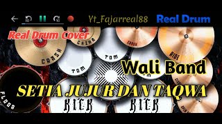 WALI BAND - SETIA JUJUR DAN TAQWA || SPESIAL LEBARAN _ REAL DRUM COVER