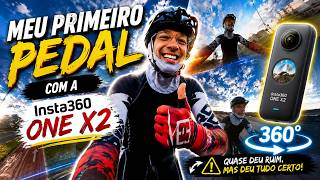 🚴♂️ A Felicidade de Gravar em 360°! Minha Primeira Experiência com a Insta360 One X2
